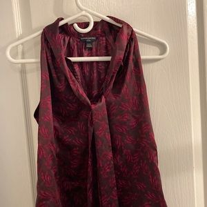 Banana Republic px/xs sleeveless blouse